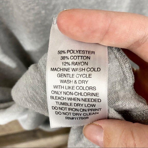 Junk Food Grey We Are Family Embroidered T-Shirt - Picture 4 of 5